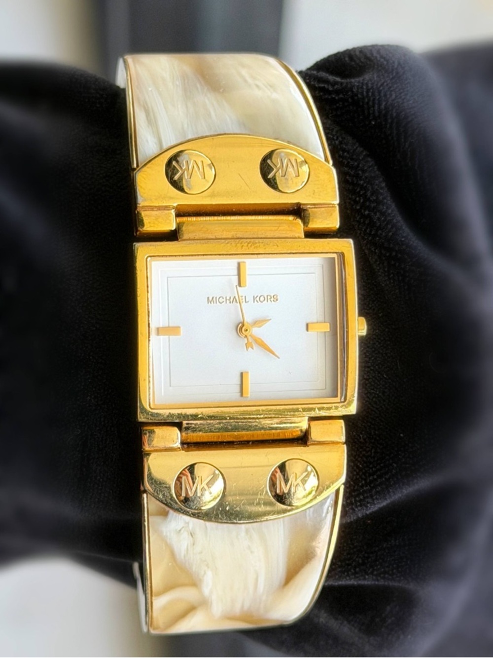 Michael Kors MK4169 Plastic Beige 29mm watch strap